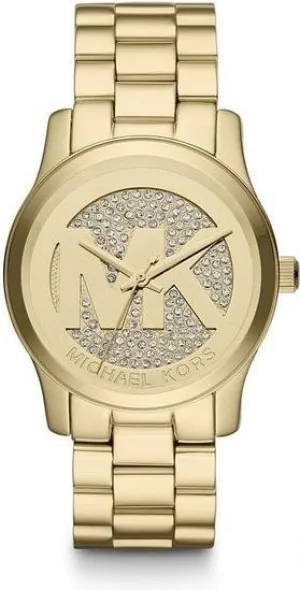 Michael Kors Ladies Watch Runway 38mm Gold MK5852