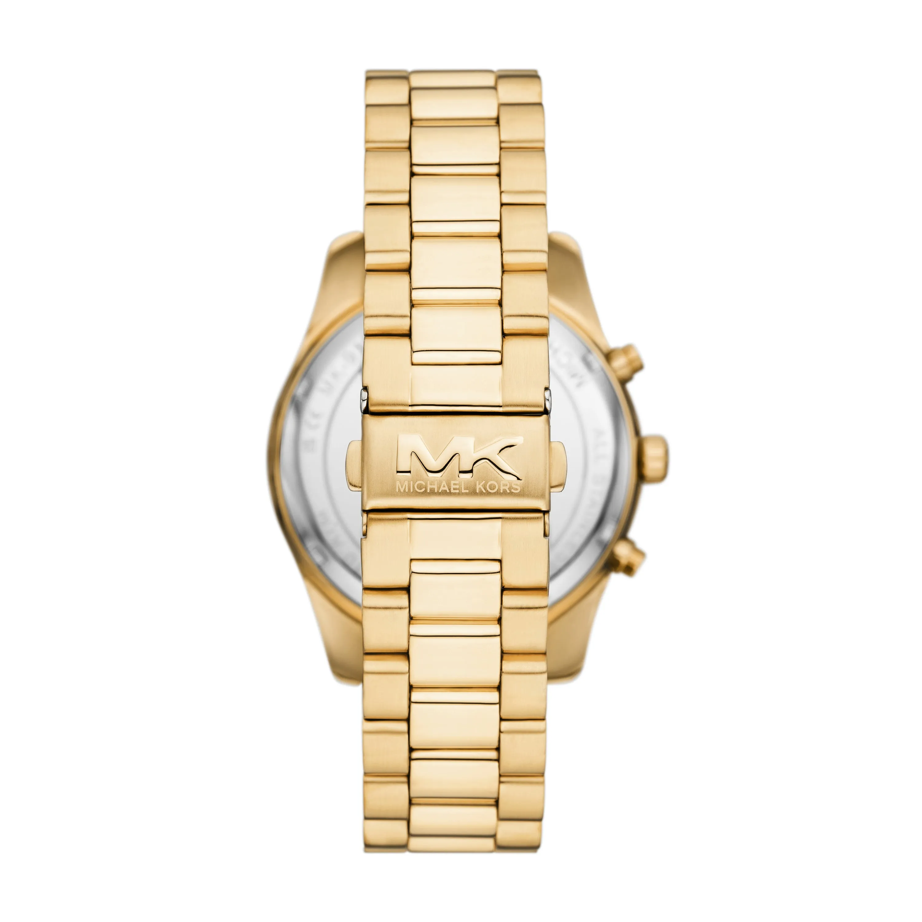 Michael Kors Lexington Chronograph Gold-Tone Stainless Steel Watch MK9153