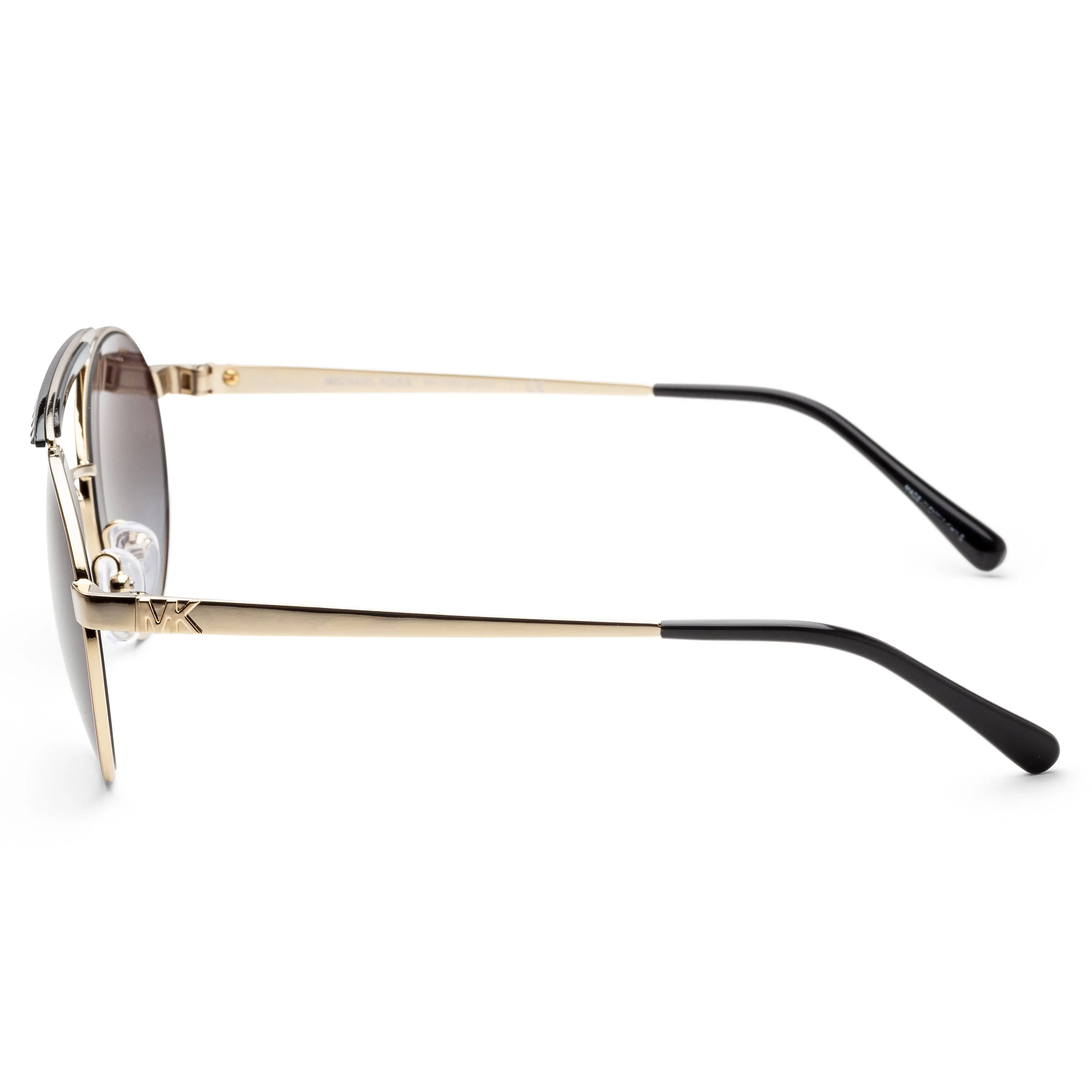 Michael Kors Men's Milos 55mm Light Gold Sunglasses