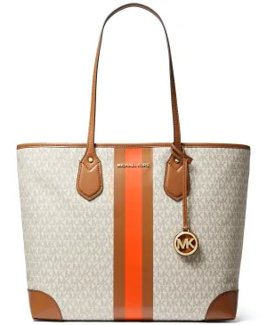 Michael Kors Women's Clementine Multi Eva Signature Large Tote