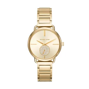 Michael Kors Women's Portia Three-Hand Stainless Steel Watch