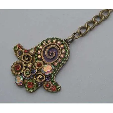 Michal Golan Warm Colorful Hamsa Keychain