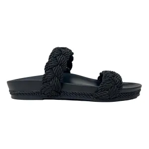 Michelle Braided Sandal In Black