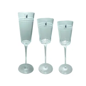 Michielotto Servizio Calici Zara Trasparente Set 30pz Acqua Vino e Flute