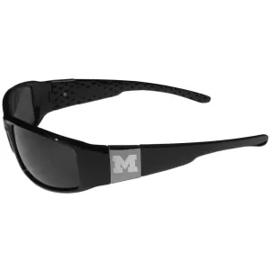 Michigan Wolverines Chrome Wrap Sunglasses