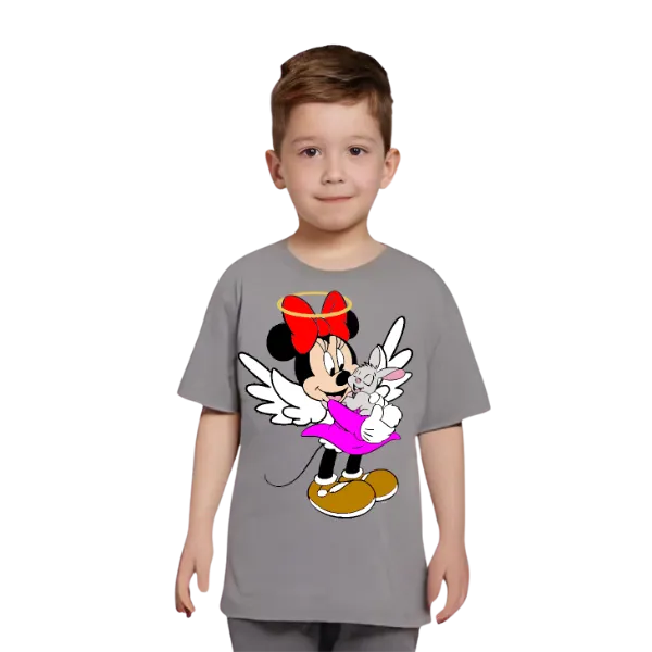 Mickey Mouse Printed T Shirt For Kids