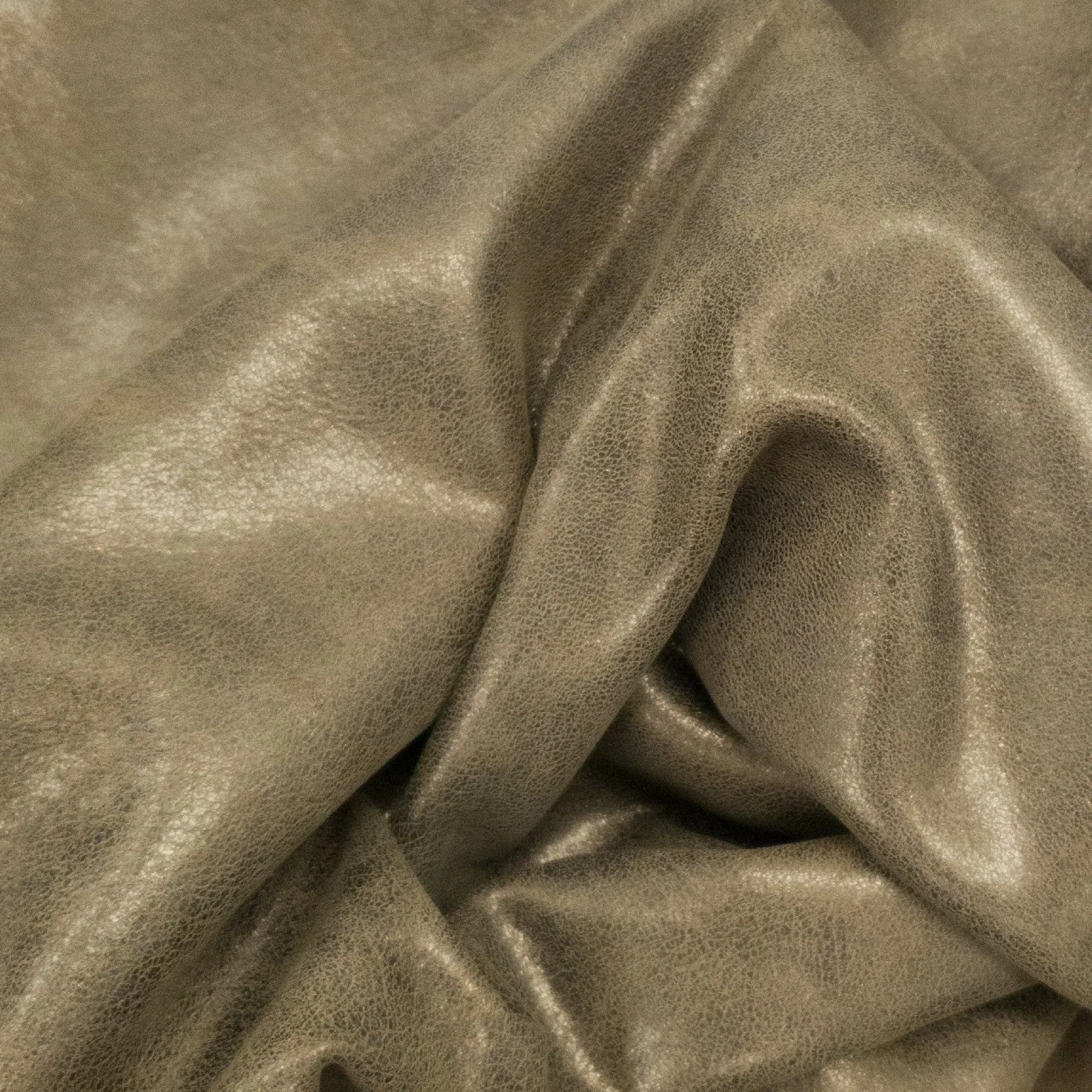 Micro-Nubuck Metallic, 3-10 Sq Ft, 1-4 oz, Lamb Hides