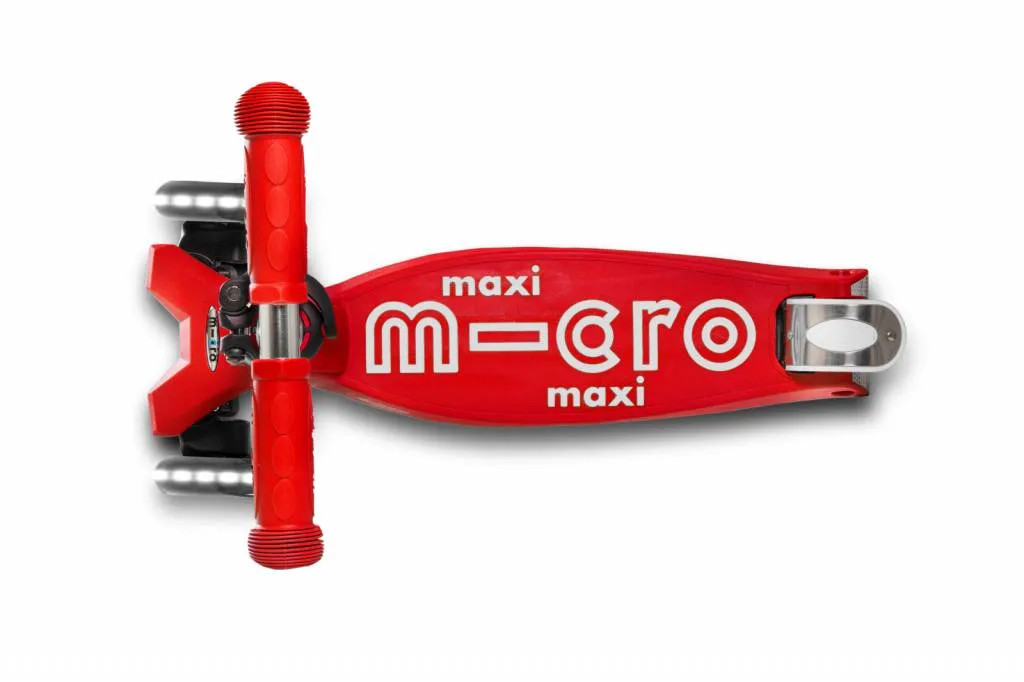 micro step MAXI deluxe rood LED 5 