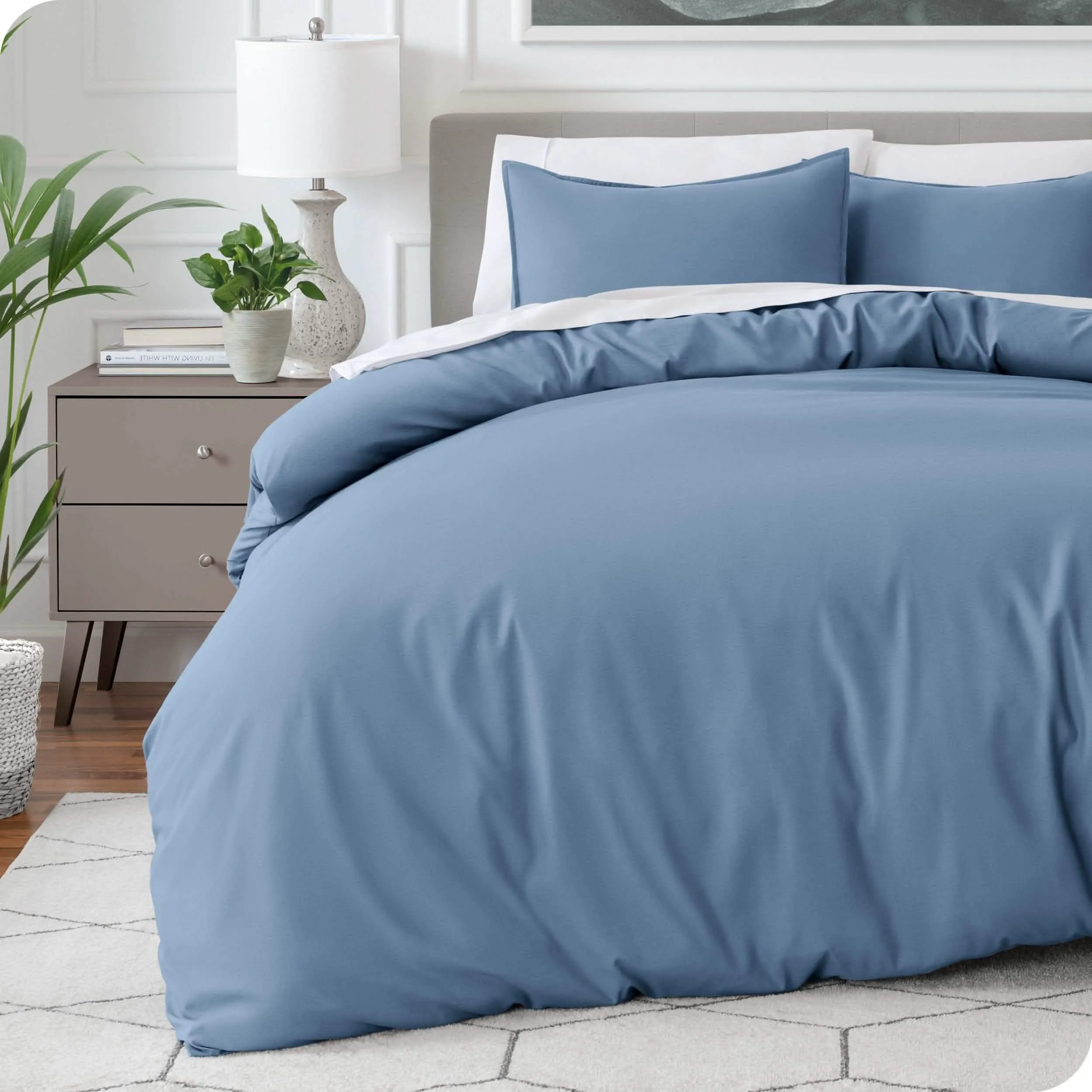 Microfiber Duvet Cover & Sham Set - King