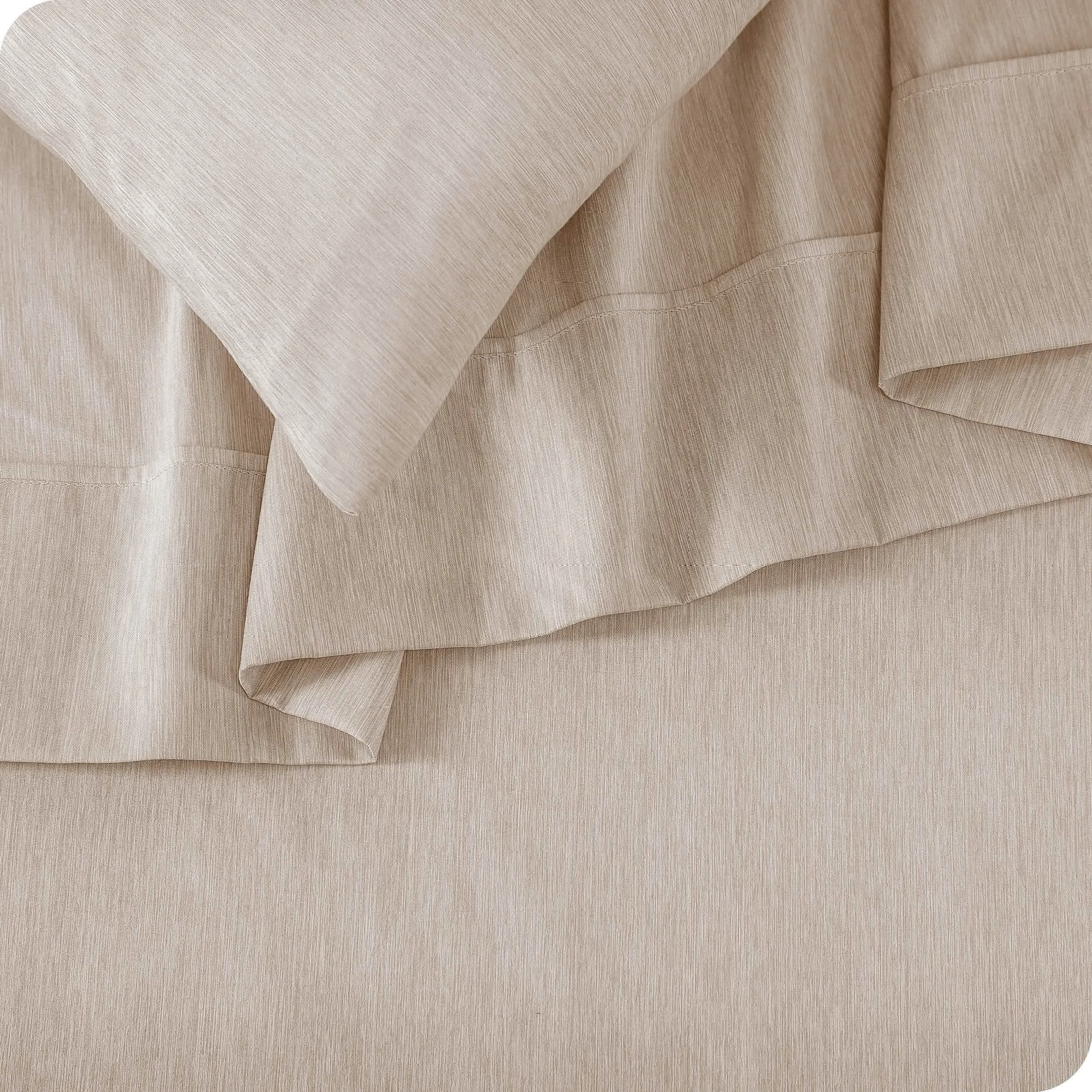 Microfiber Hydro-Brushed Sheet Set - Full