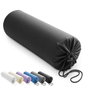 Microfiber Pillow Case Cover for Massage Bolster, 30" x 9"