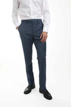 Mid-blue Brinsley Sharkskin Trouser