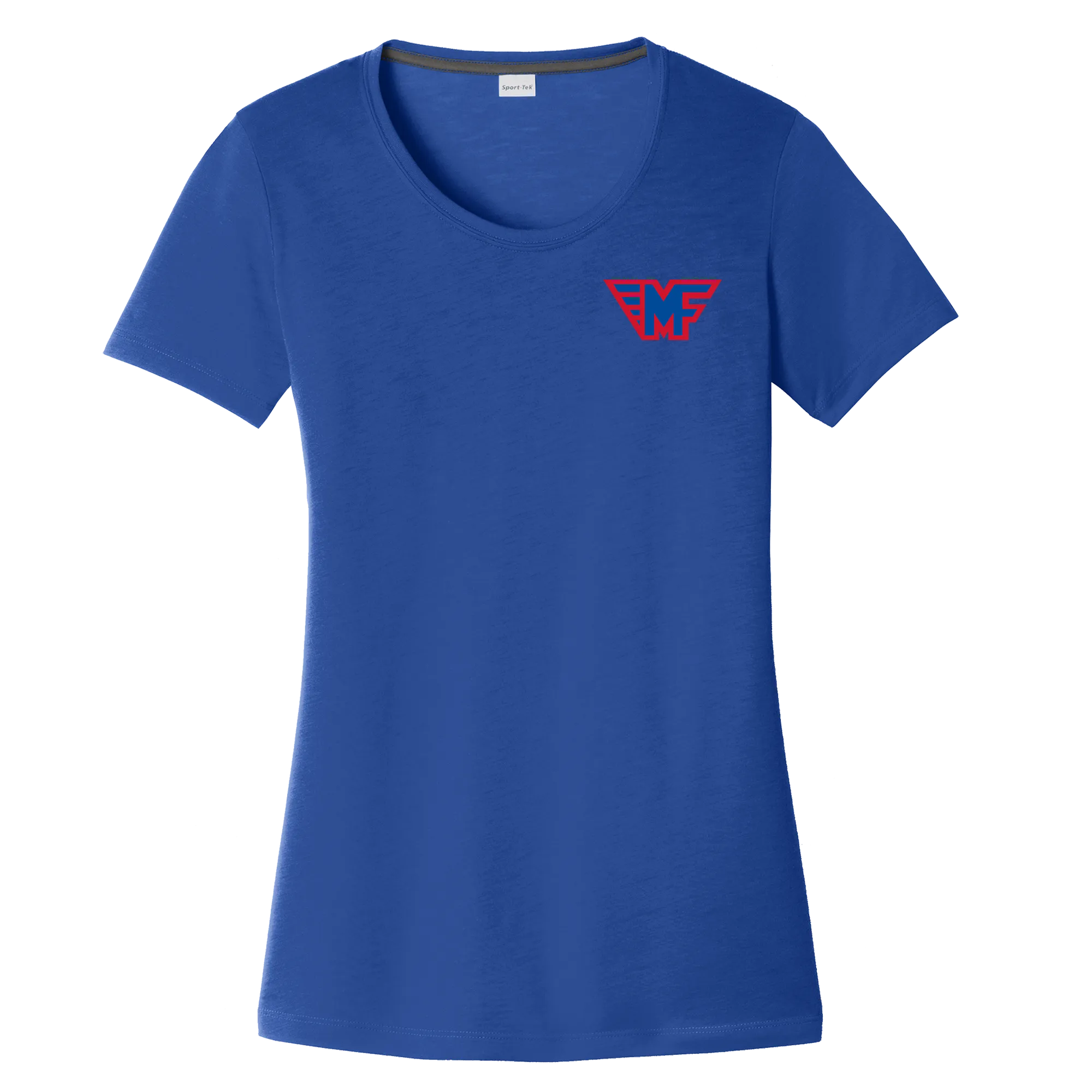 Mid-Fairfield Ladies PosiCharge Competitor Cotton Touch Scoop Neck Tee