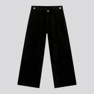 Mid rise baggy men's jeans