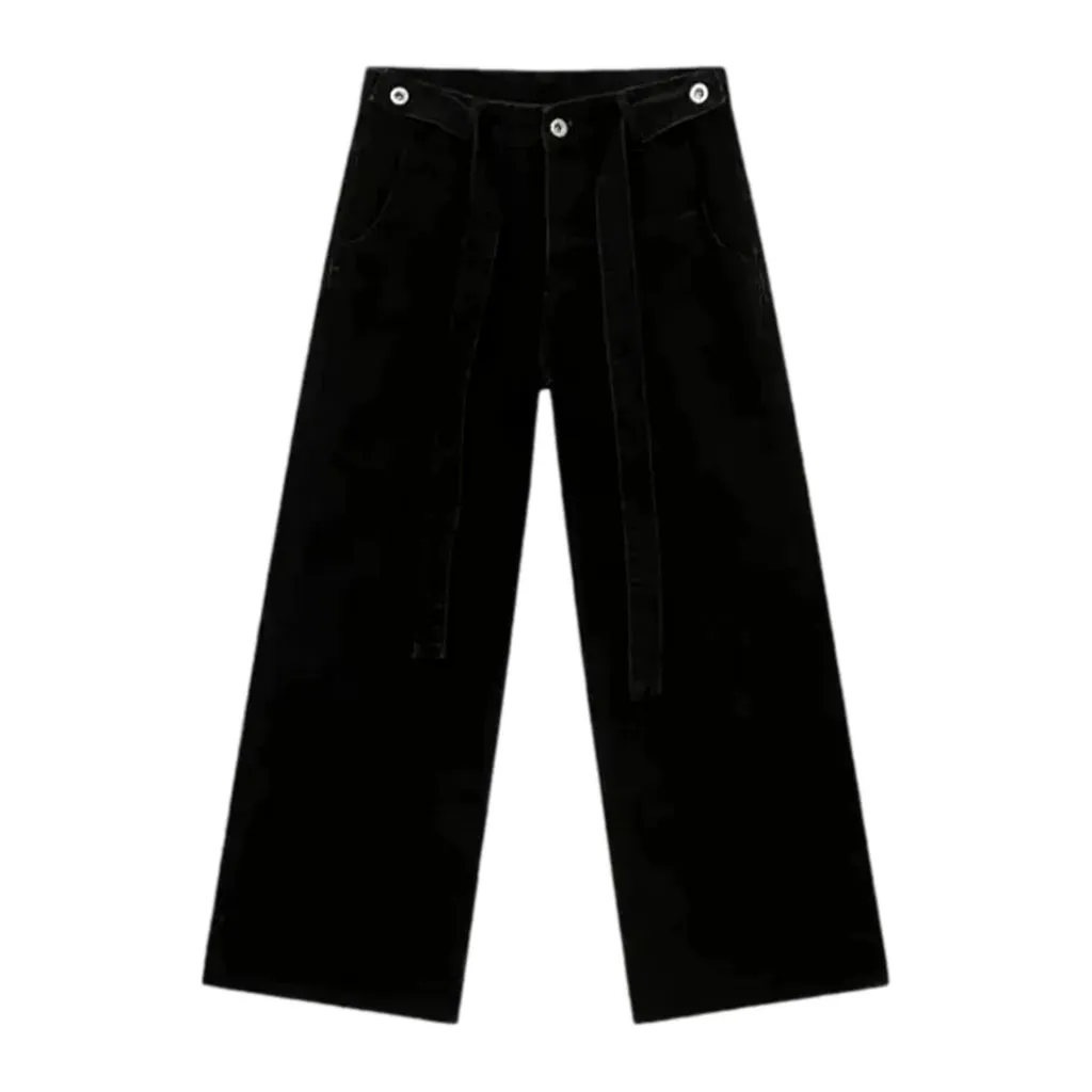 Mid rise baggy men's jeans