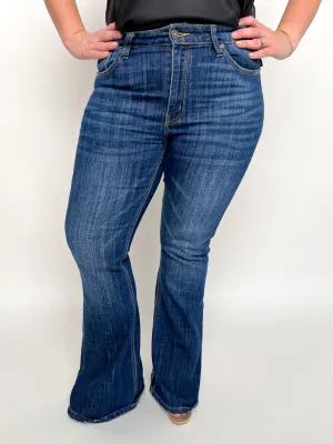 Mid Rise Flare Jeans