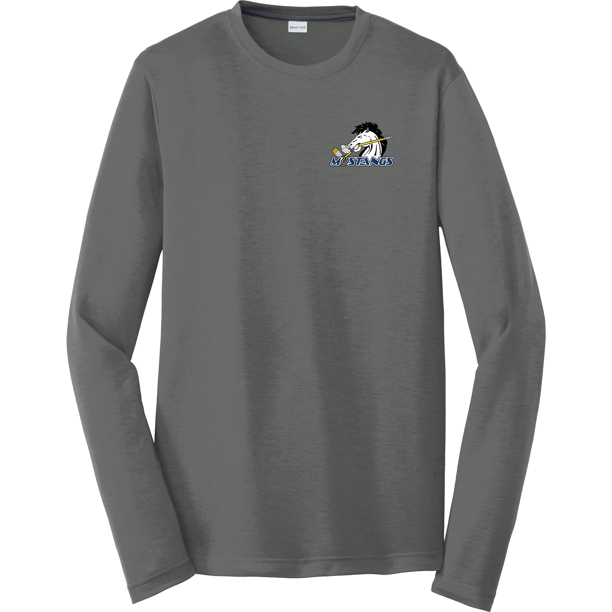 Mid-State Mustangs Long Sleeve PosiCharge Competitor Cotton Touch Tee