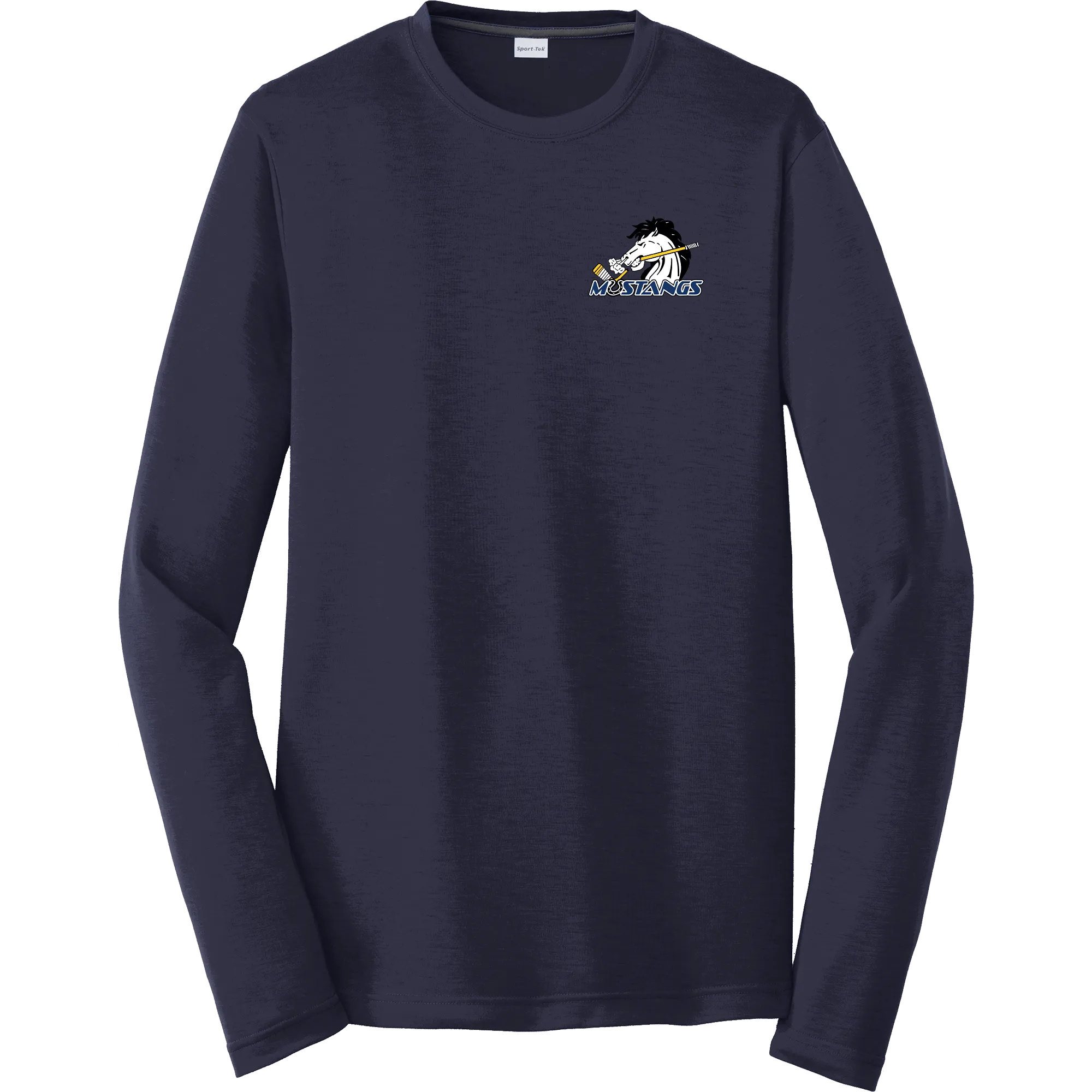 Mid-State Mustangs Long Sleeve PosiCharge Competitor Cotton Touch Tee