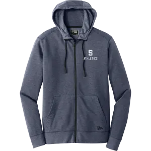 Midd South Athletics New Era Tri-Blend Fleece Full-Zip Hoodie