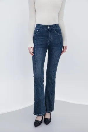 Midnight Blue Flare Jeans