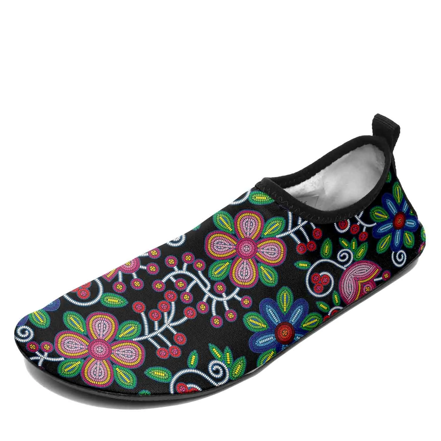 Midnight Garden Kid's Sockamoccs Slip On Shoes