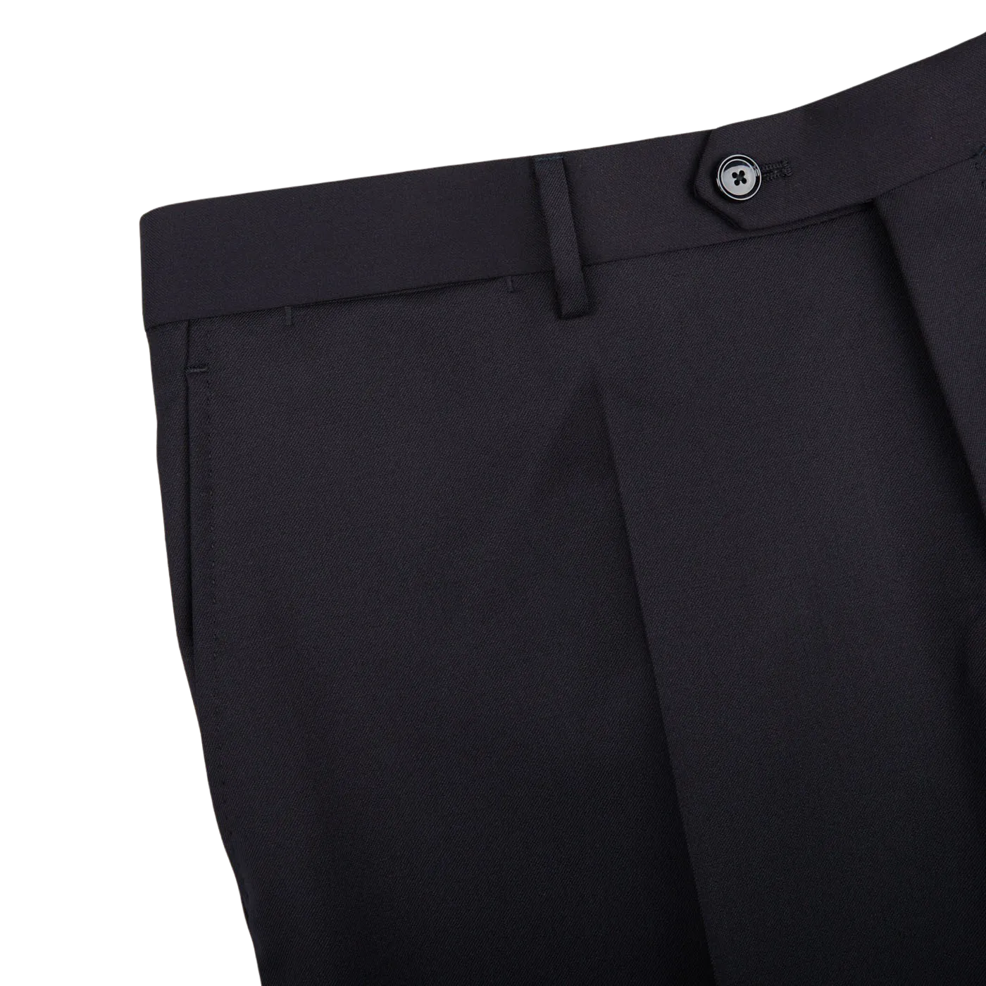 Midnight Navy Super 110s Wool Suit Trousers