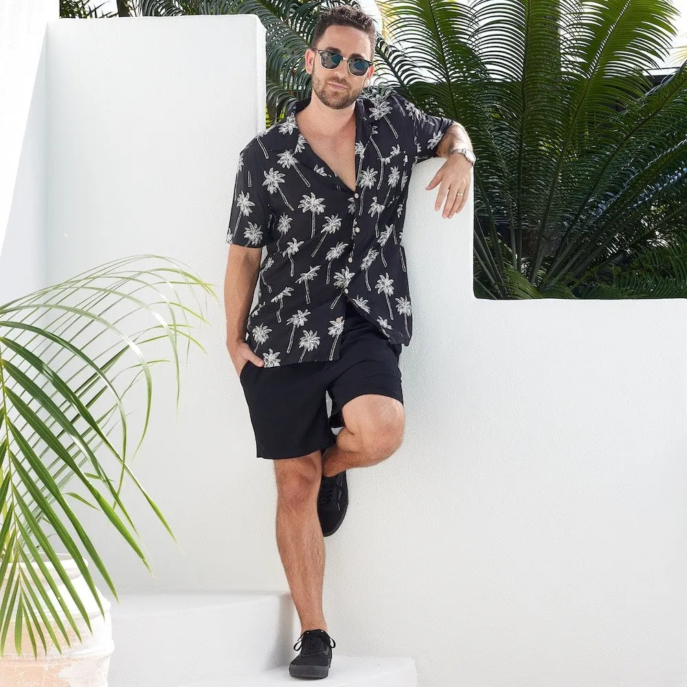 Midnight Oasis - Mens Hawaiian Shirt