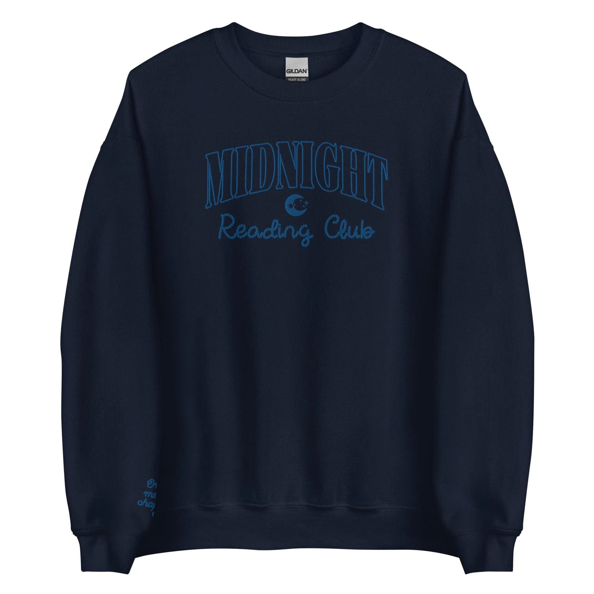 Midnight Reading Club Embroidered Sweatshirt