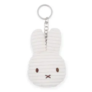 Miffy Flat Keychain Corduroy Offwhite