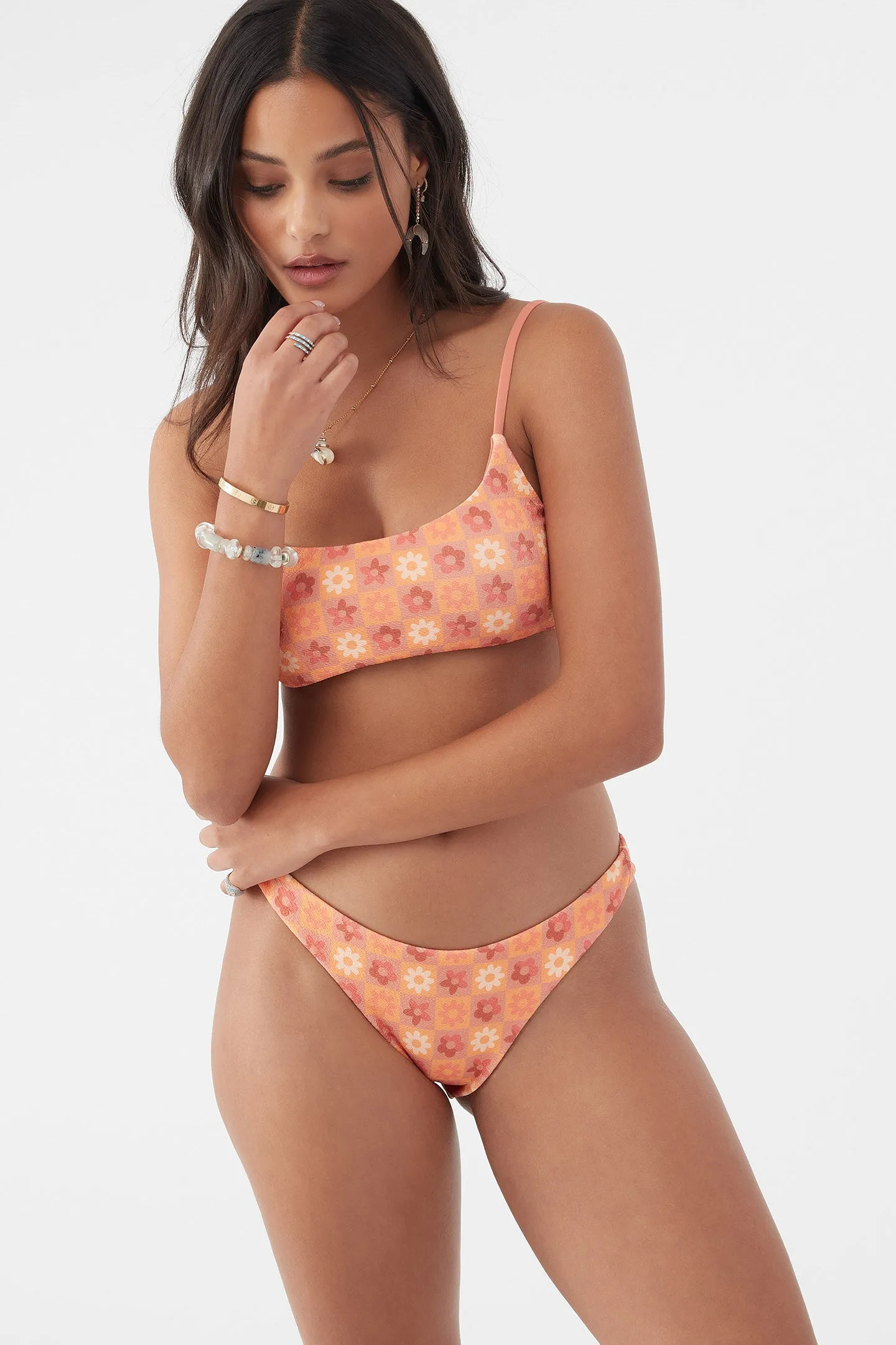 MIKI FLORAL SURFSIDE BRALETTE