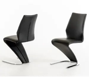 Milano Dining Chair - Black