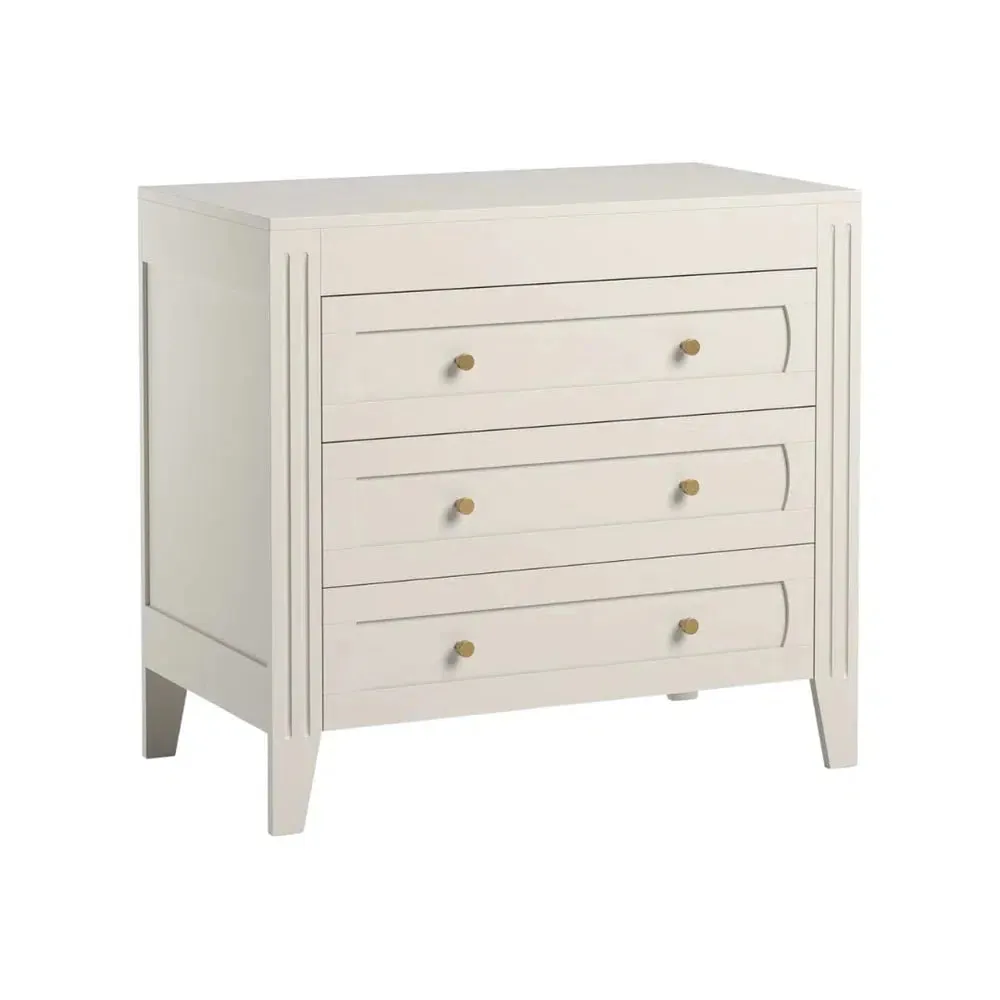 Milenne White Cot, Compactum & Changer Bundle