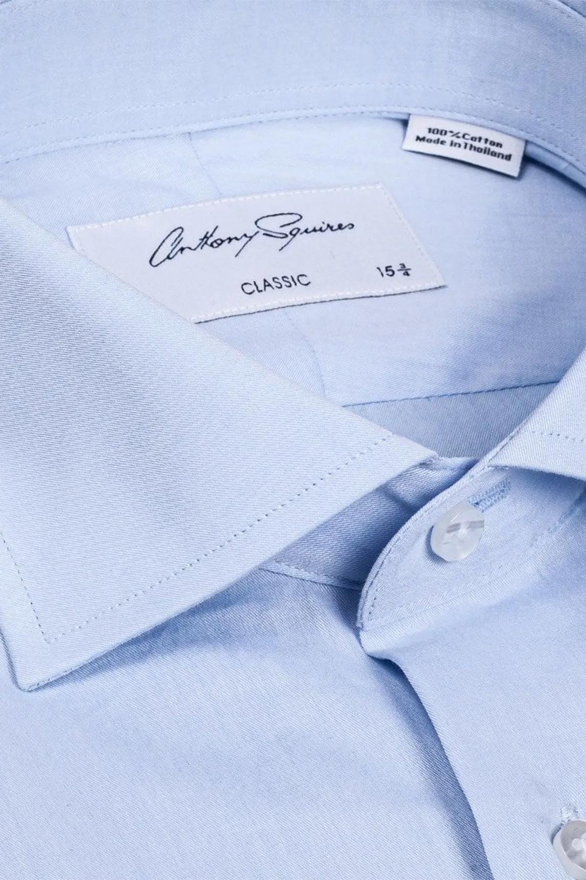 Miles - Twill Light Blue Shirt