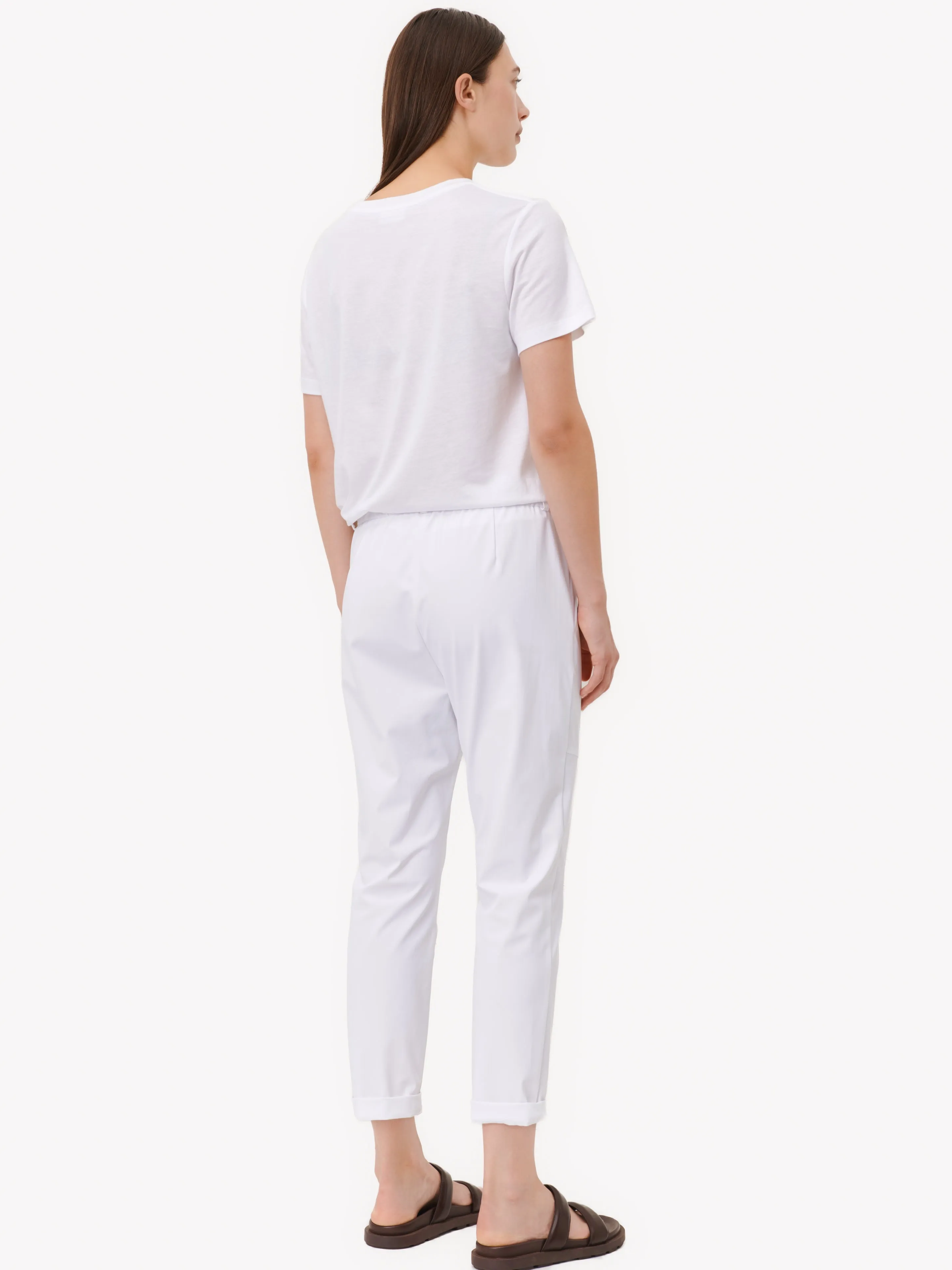 Miliana Pants Technical Jersey | White