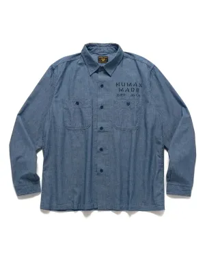 Military Chambray Shirt Indigo