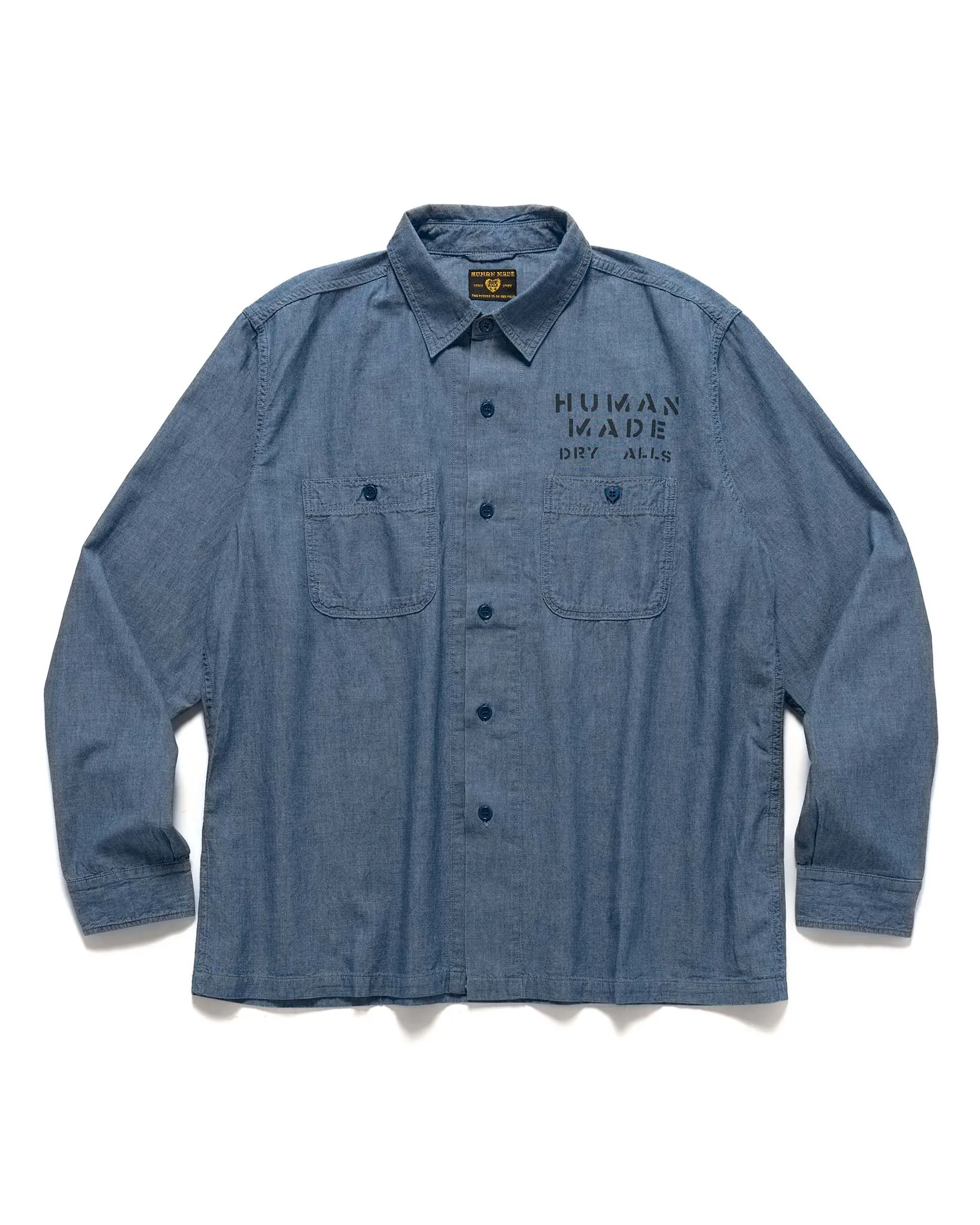 Military Chambray Shirt Indigo