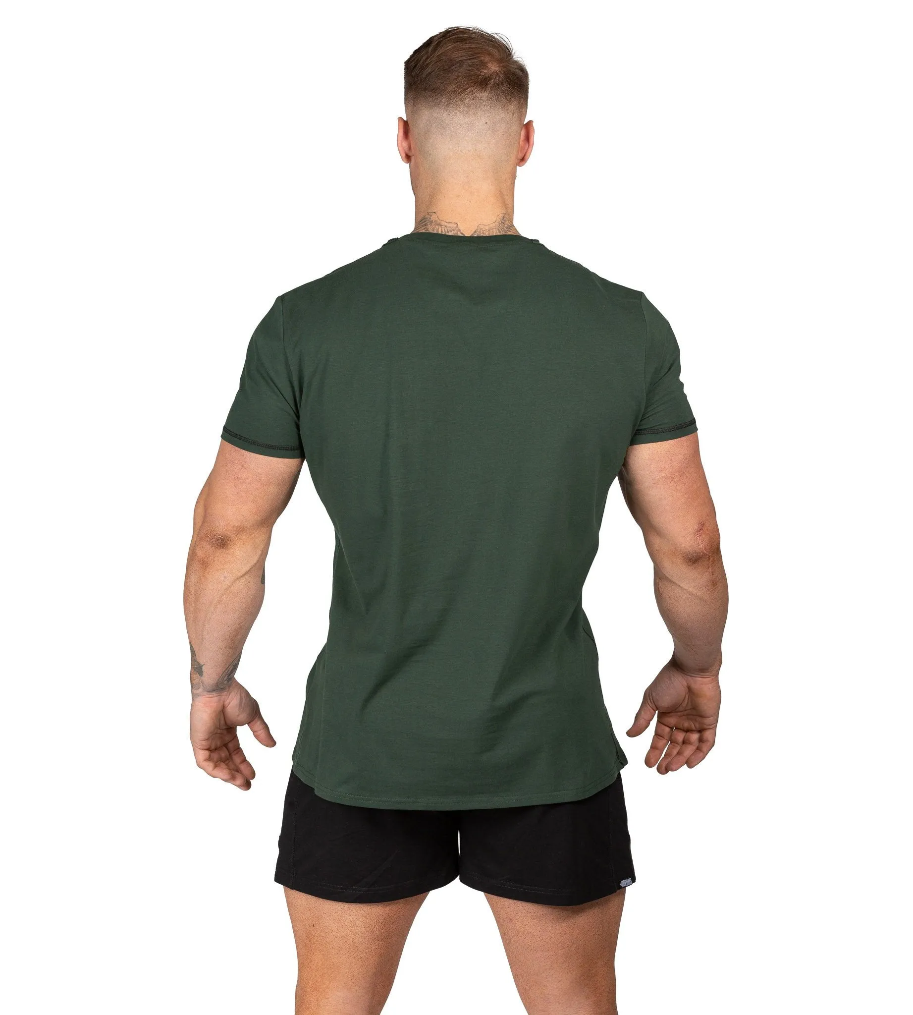 Military Muscle Tee II - Guerrilla Green