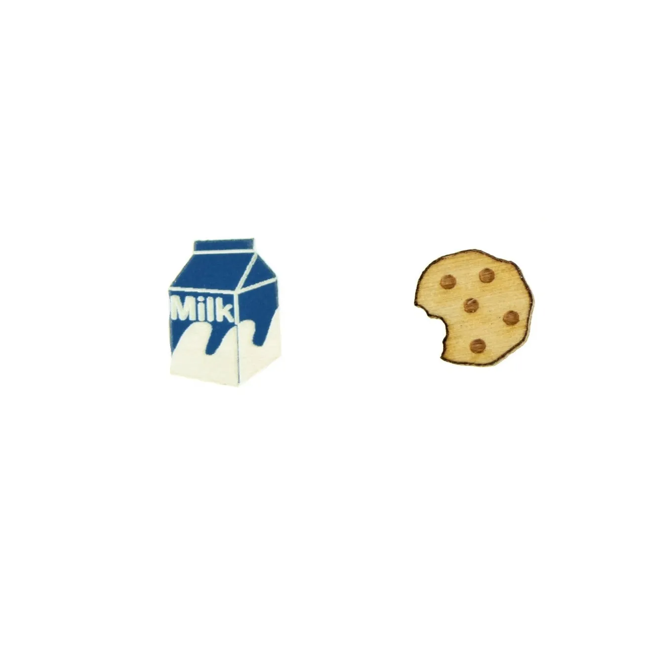 Milk and Cookie Earrings