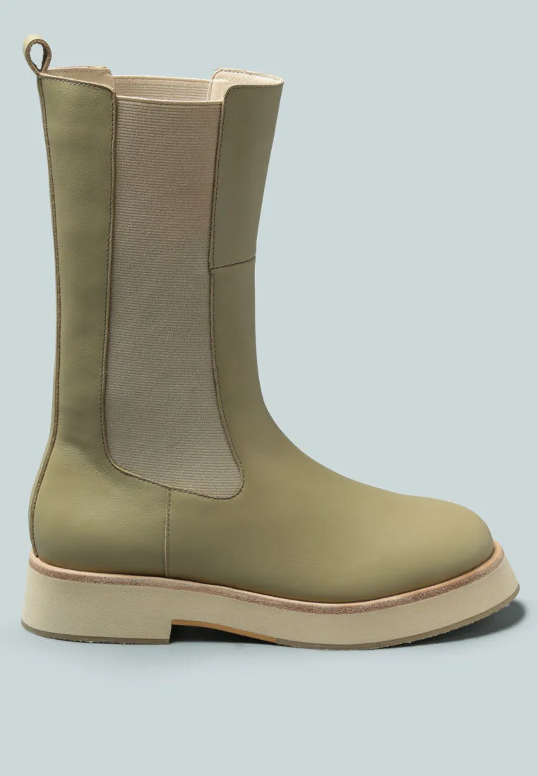 MILLER Chelsea Classic Taupe Boot