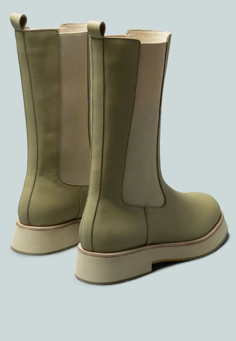 MILLER Chelsea Classic Taupe Boot