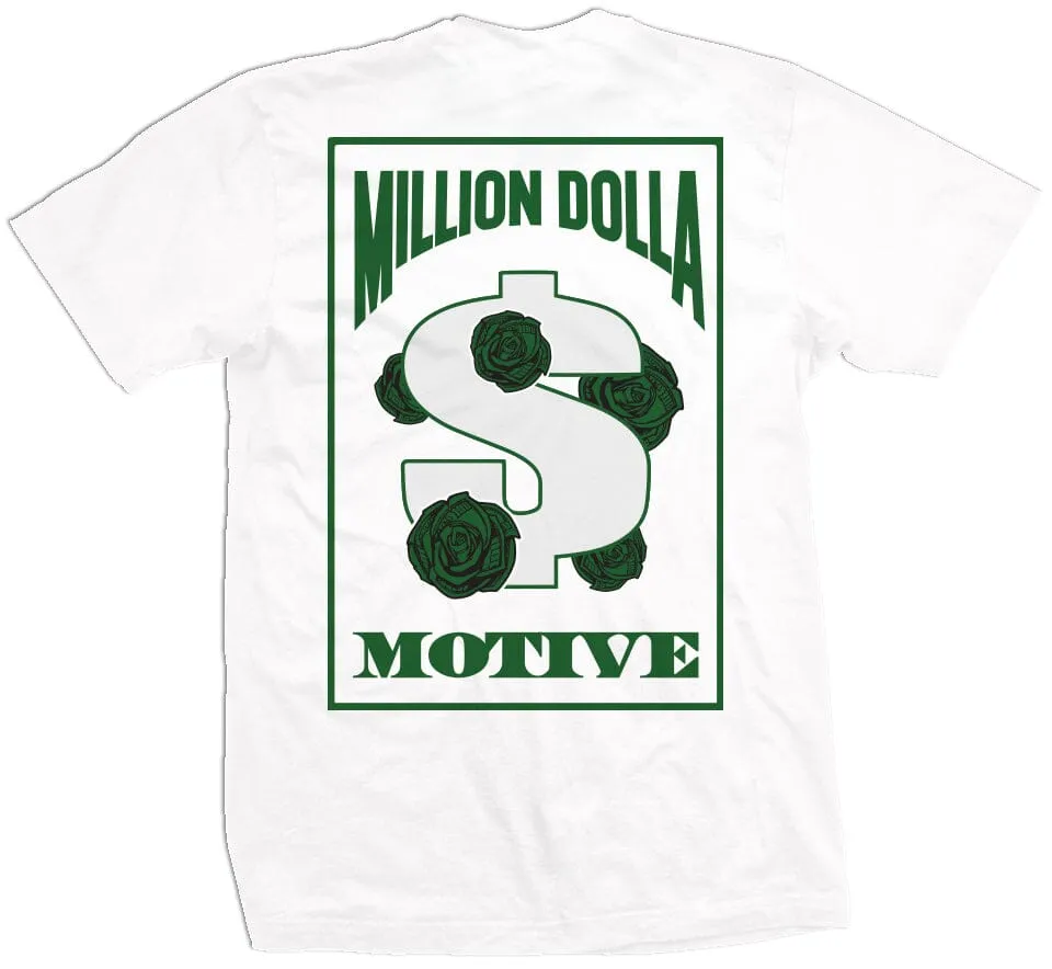 Million Dolla Motive Records - White T-Shirt