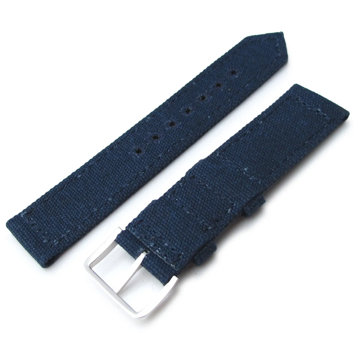 MiLTAT WW2 2-piece Washed Canvas, Navy Polish