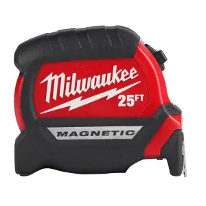 Milwaukee 25 ft. Compact Magnetic Tape Measure