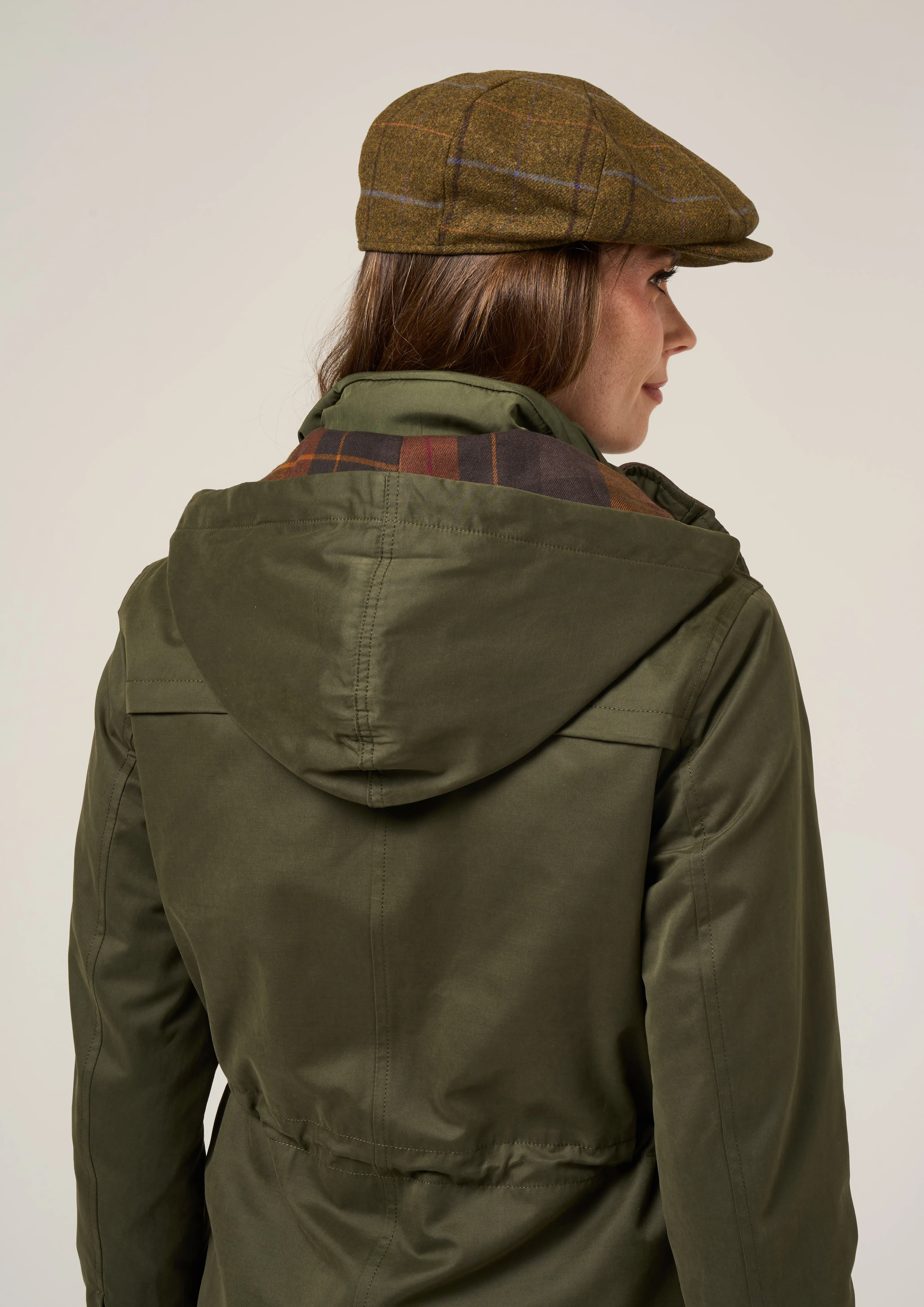 Milwood Women's Olive Jacket - Regular Fit