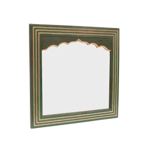 Minaret Style Green Mirror