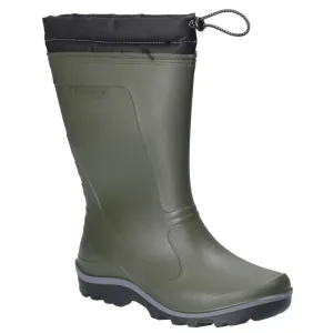 Minchinhampton Lined Wellingtons Green