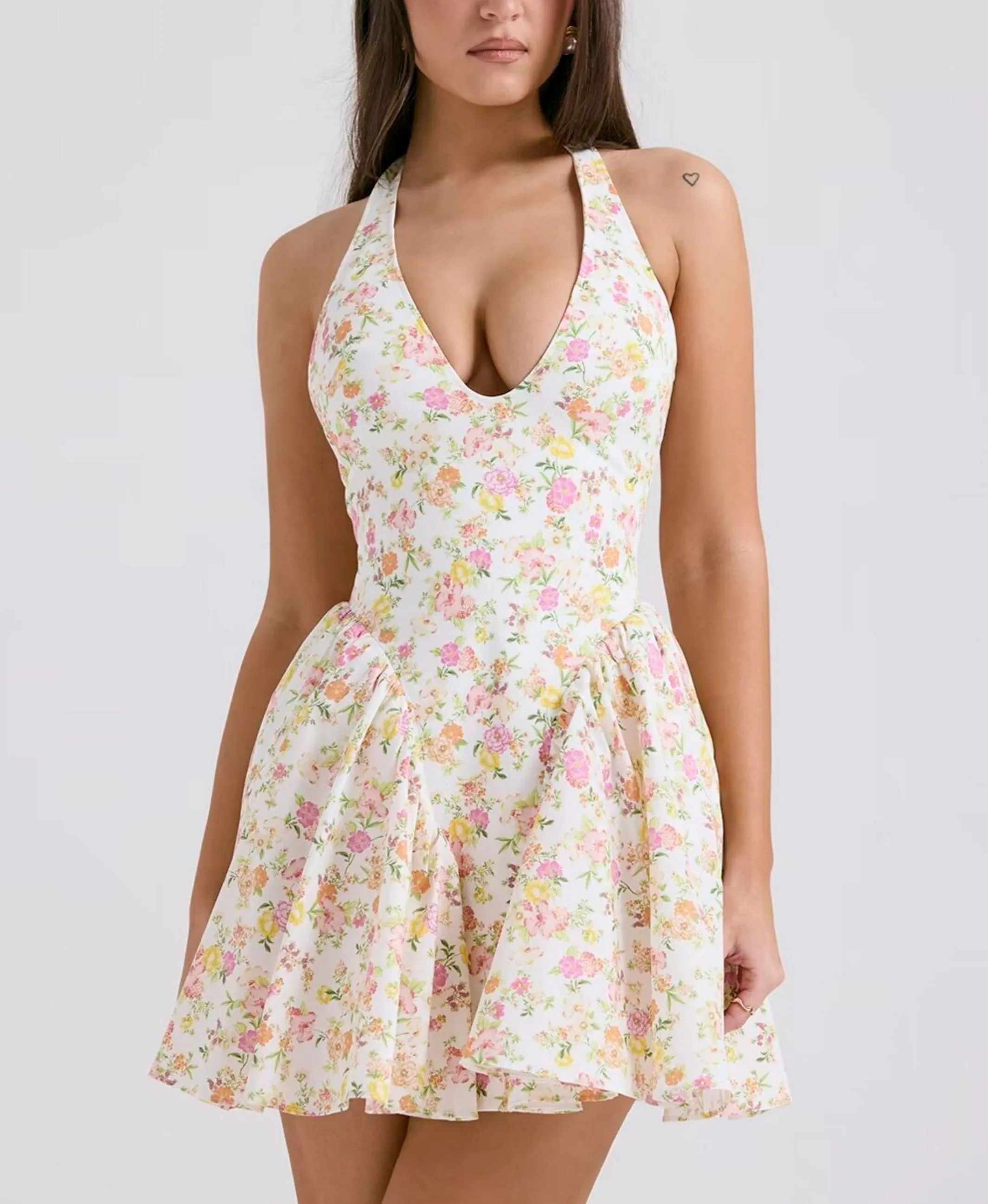 Mindy Floral Mini Dress