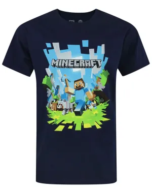 Minecraft Adventure Men's T-Shirt