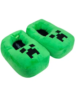 Minecraft Creeper Kids/Boy's 3D Slipper