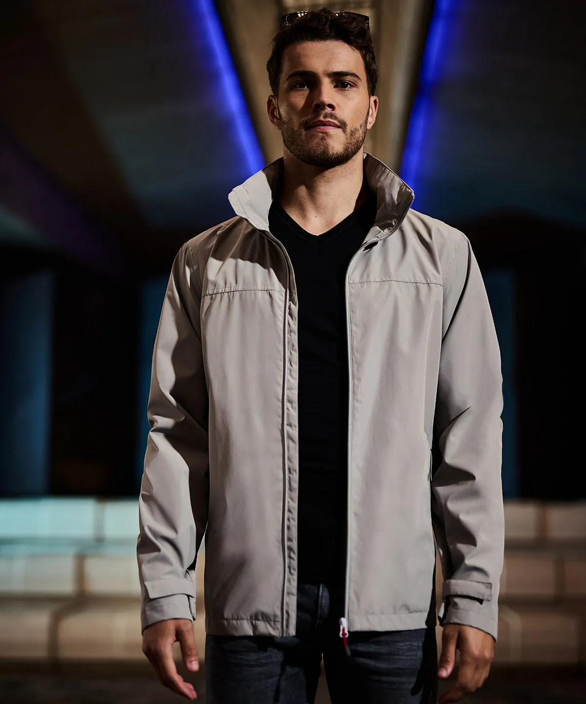 Mineral Grey/Black - Ascender waterproof shell jacket